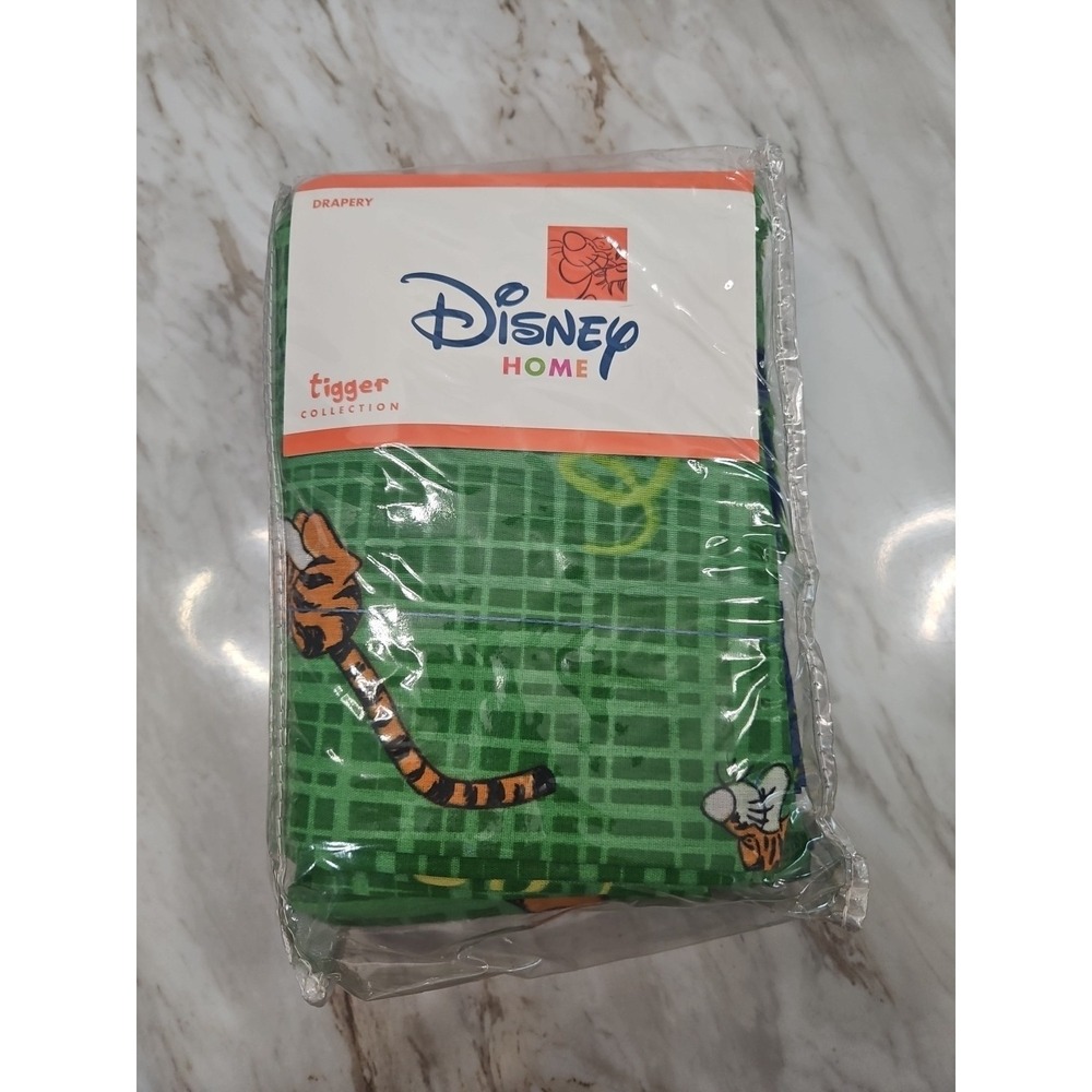 Vintage New Old Stock Disney Home Tigger Curtain Rod Drapery